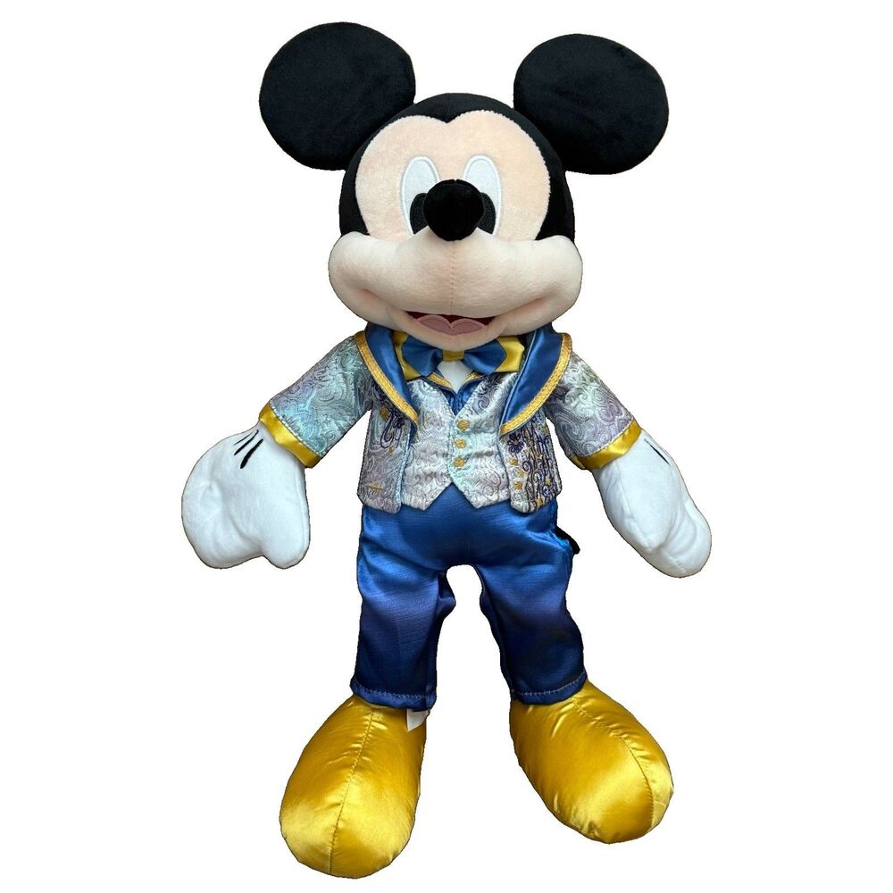 NWOT Commemorative 50th Anniversary Walt Disney World Mickey Mouse Plush Toy